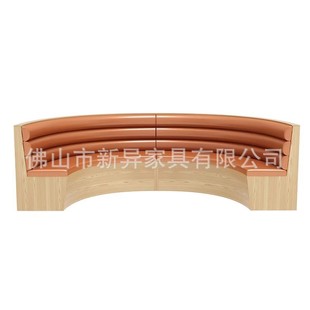 餐厅桌椅卡座沙发凳储物柜商用家用奶茶店桌子咖啡厅书吧桌椅组合