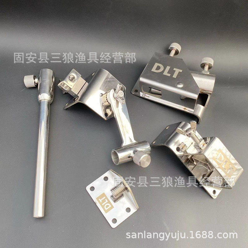 不锈钢钓箱配件拐角五件套包配件钓箱配件防丢螺丝角批发