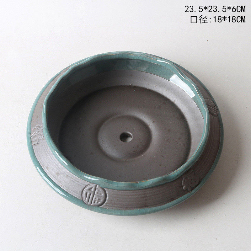 文竹盆栽陶瓷哥窑中国风禅意花盆直供多肉植物拼盘花器皿组合盆景,鲜花速递/花卉仿真/绿植园艺,花盆,淘宝优惠券,粉丝福利购,淘宝优惠卷