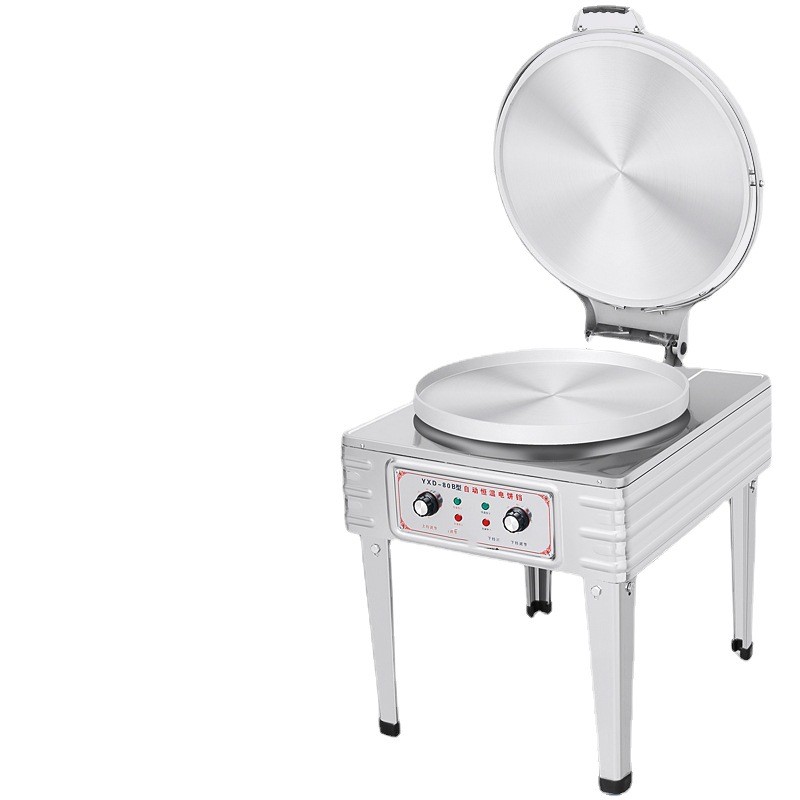 热销商用电饼铛大型80型千层饼烙饼机双面加热酱香饼铛煎饼机自动