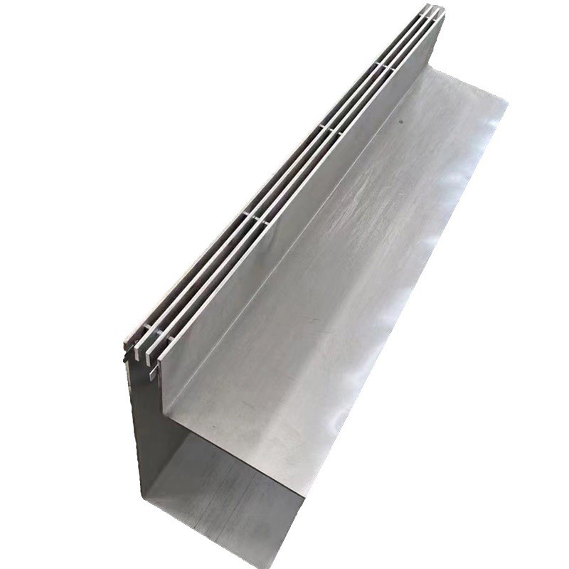 厂家304不锈钢线性排水沟u型槽缝线性排水沟盖板篦子水沟不锈钢