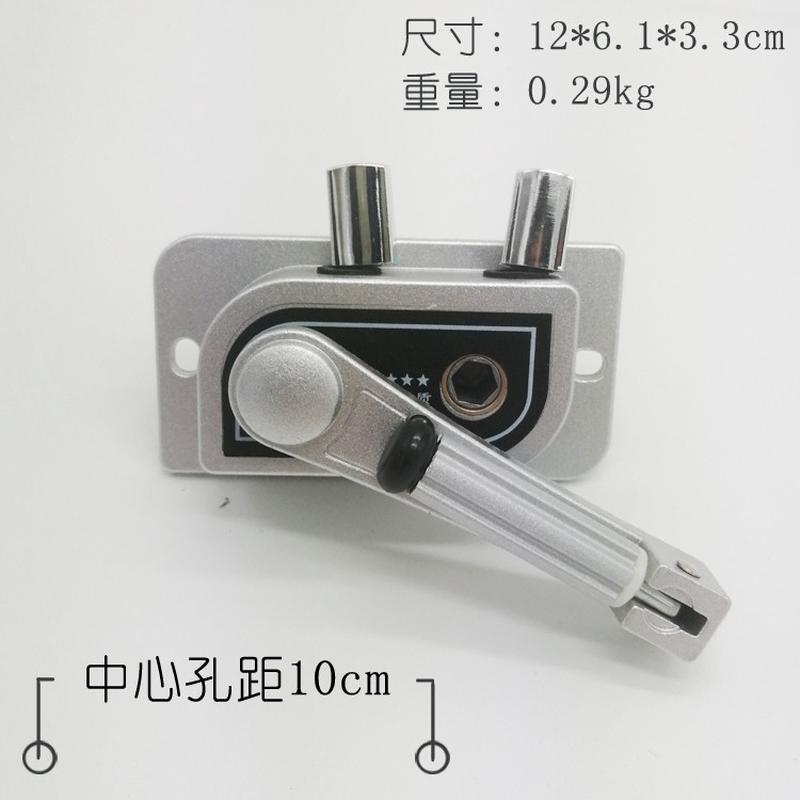 通用升降晾衣架手摇器摇把晒衣架升降器手摇单杆免打孔双杆配件