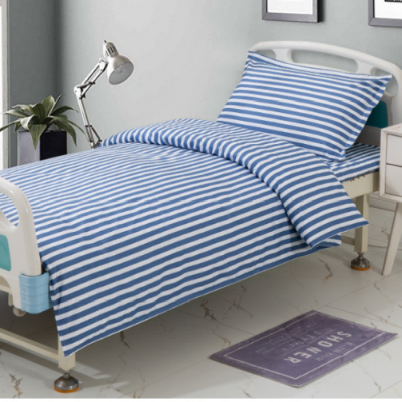 真实工厂卫生院床上用品养老院诊所医院病床套件美容院床单被套枕
