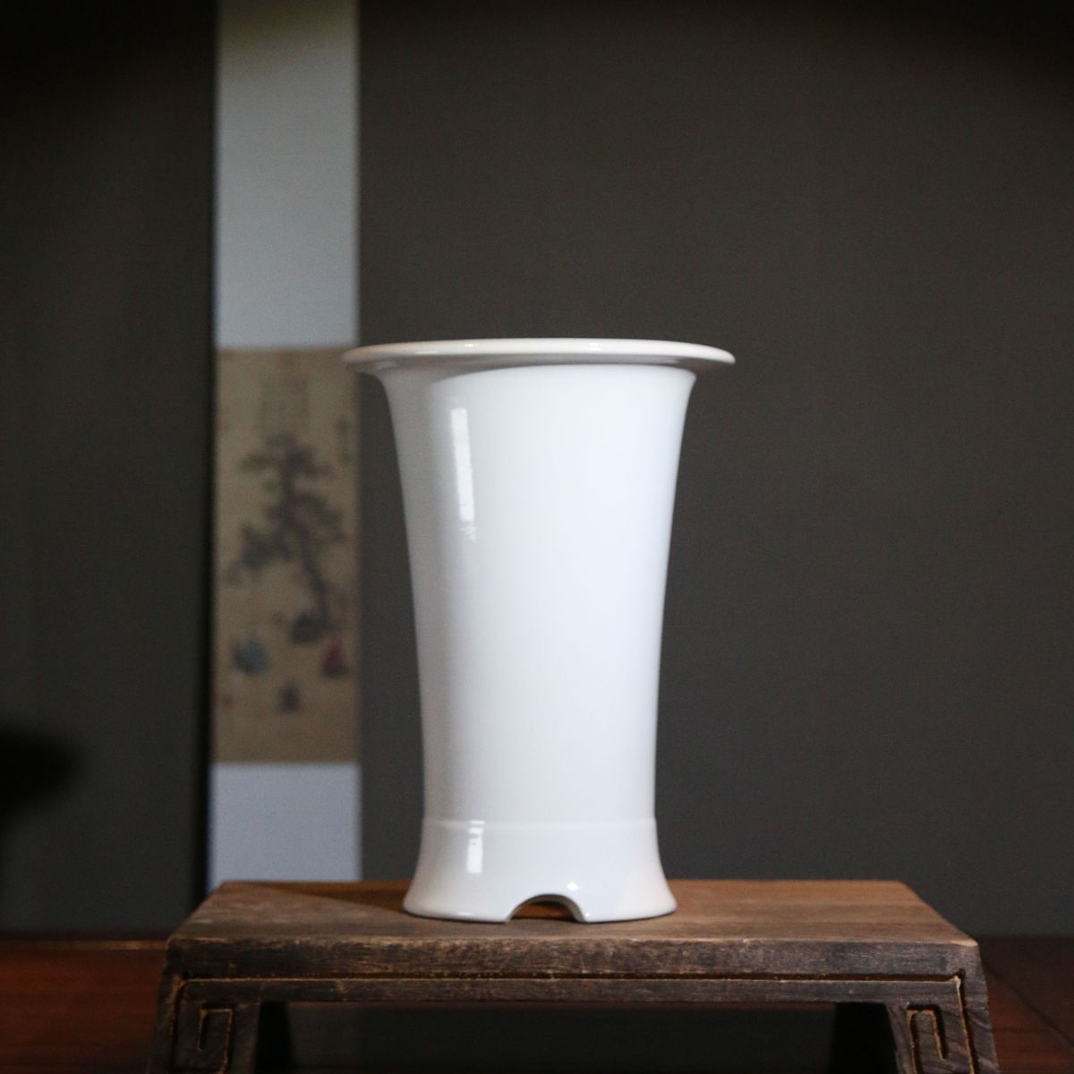 建兰兰花盆紫砂花盆陶瓷釉盆春兰精品墨兰蕙兰高端新中式兰盆