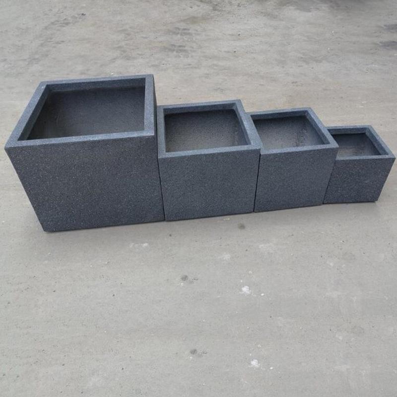 水泥种菜花盆批发厂家销售镁工艺品城市花园种植箱欧式落地摆件