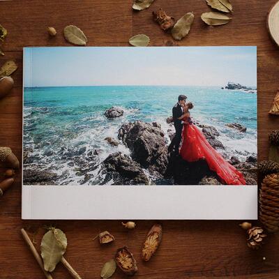 m20412软壳横款寸照片书婚纱照杂志影集毕业做相册制作宝宝纪念册