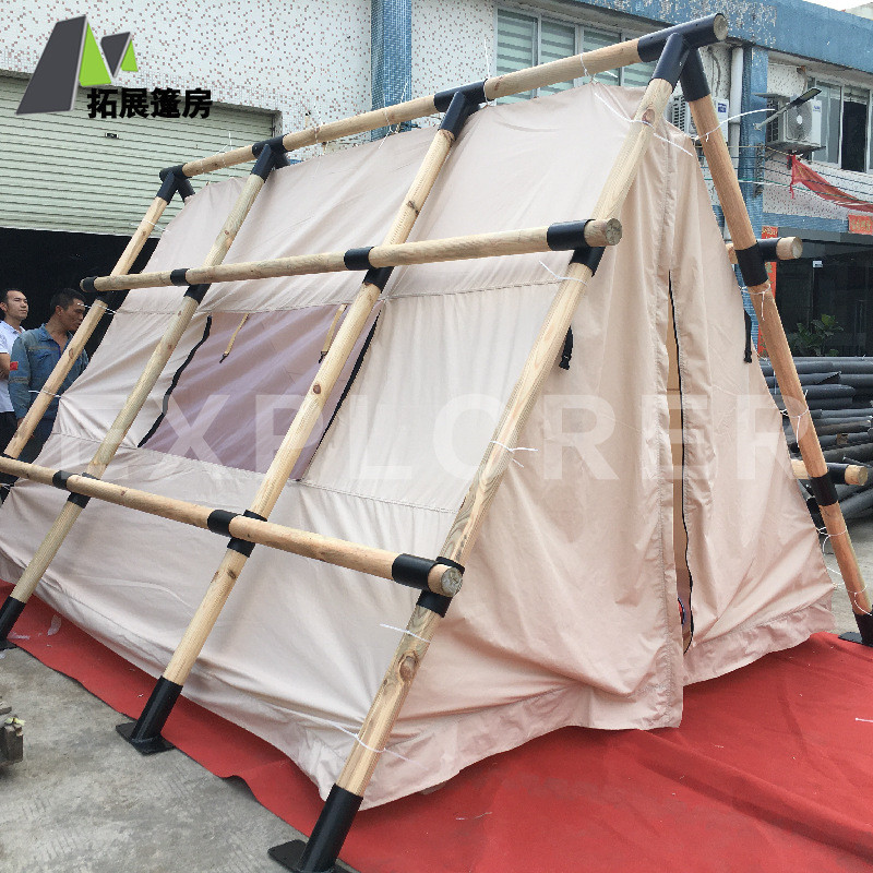 网红活动派对帐篷露营三角形帐篷民宿简约可移动轻奢酒店帐篷