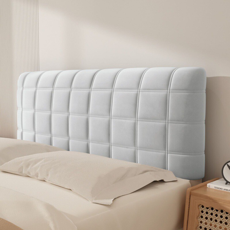 床头套罩2024新款床头罩弧形软包床头罩套木床通用床靠背罩套