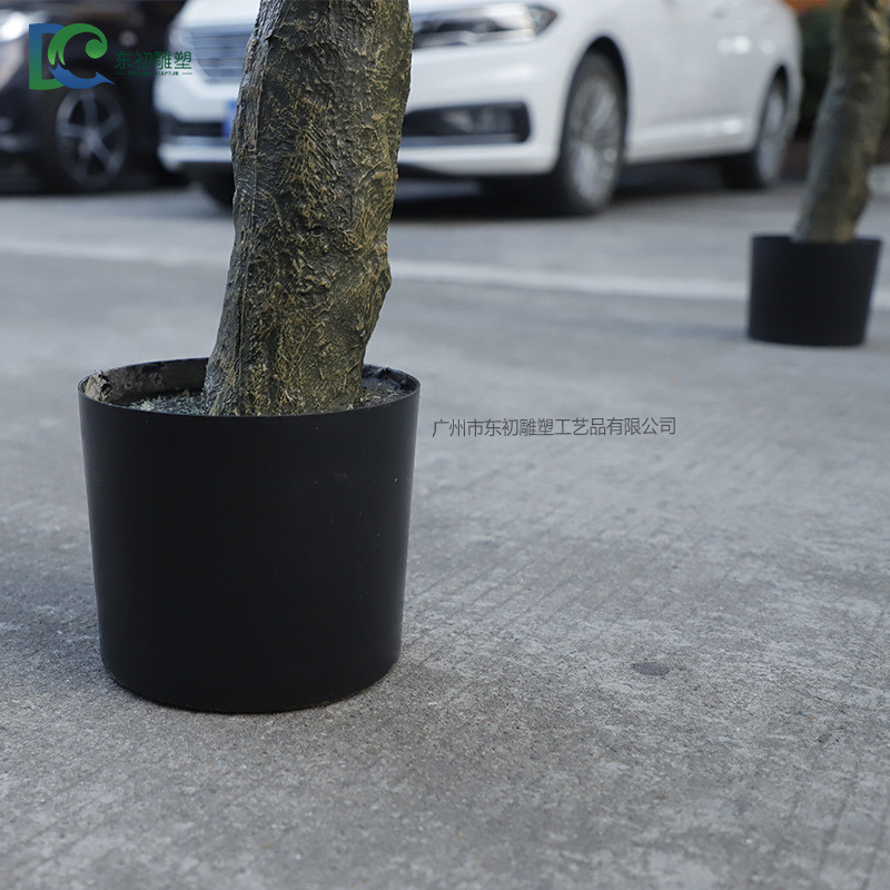 仿真橄榄树仿真小树人造盆栽橄榄树人造工厂落地仿真绿植假盆景