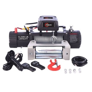 热销电动绞盘12v24v电动葫芦卷杨机提升机越野自救汽车绞盘车载小