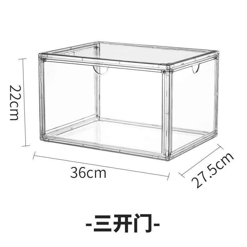 轻奢全透明鞋盒鞋子收纳防尘鞋柜多功能叠加可鞋盒抽屉式塑料盒