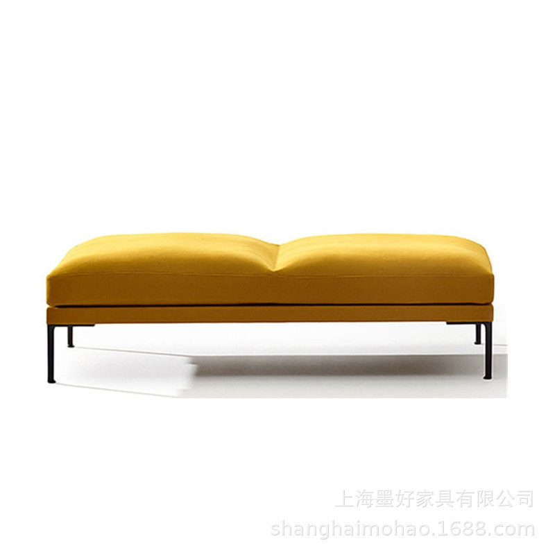 床尾凳家用皮质服装店沙发凳客厅衣帽间布艺北欧现代换鞋凳长凳