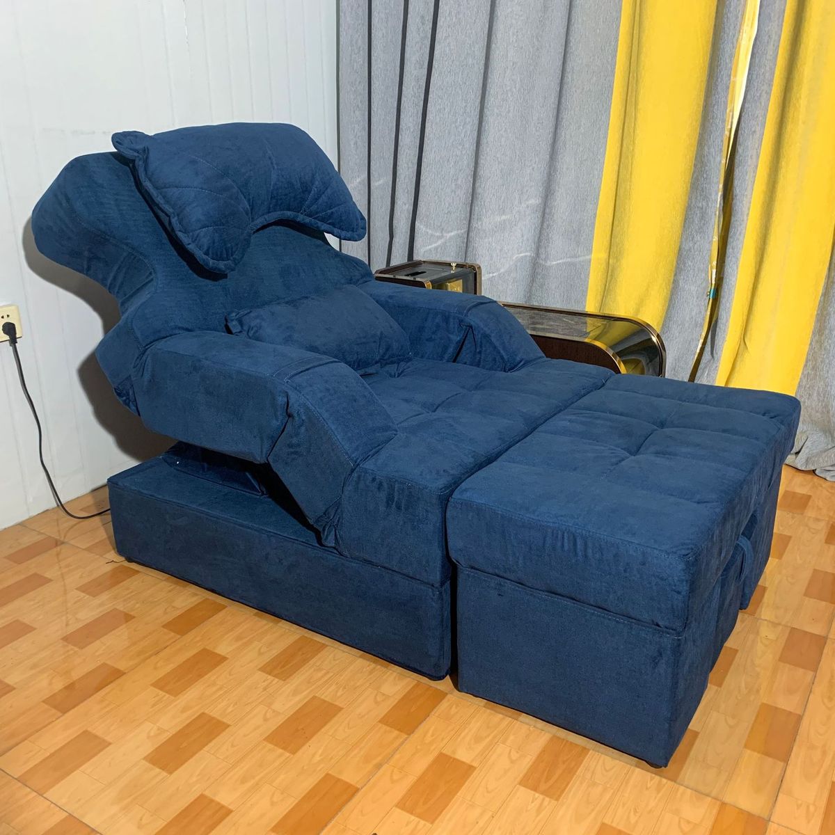 足洗脚按摩床电动足浴桑拿洗浴沙发电动全钢架足疗疗沙发厂家批发