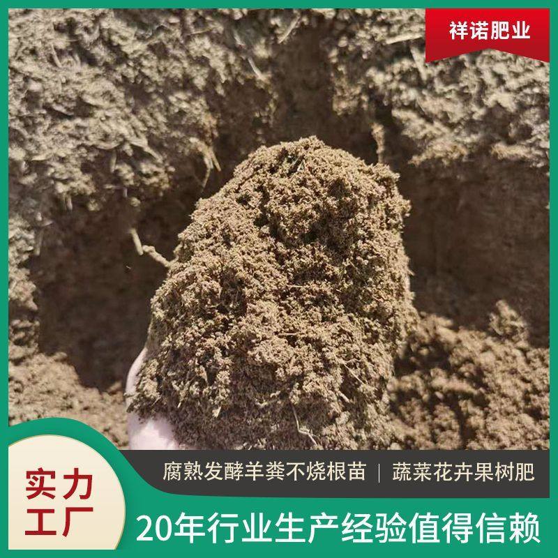 腐熟发酵生物肥肥定制高标准农田用羊粪水果蔬菜用羊粪肥料厂家