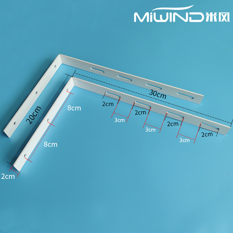 管道风机不锈钢固定三角支架加厚大理石台面三角支撑架方管承重物