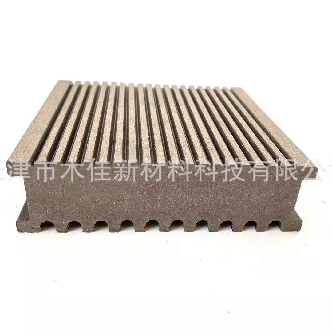 天津厂家塑户外塑木地板木塑地板露台园林栈道围栏棚栏直发木板