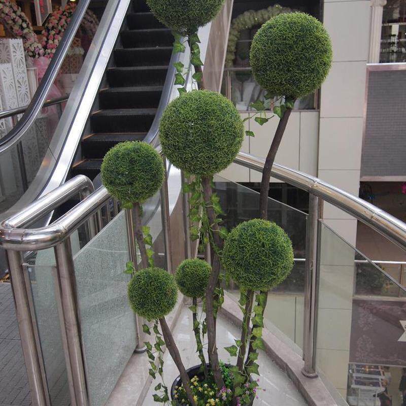 植物树草黄杨树假树球树密叶球大型绿植花欧式造型盆栽送盆