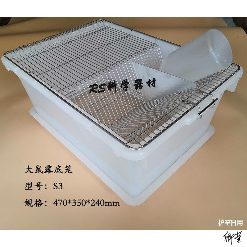 实验鼠笼小学实验室观察大学生物实验饲养小白鼠仓鼠