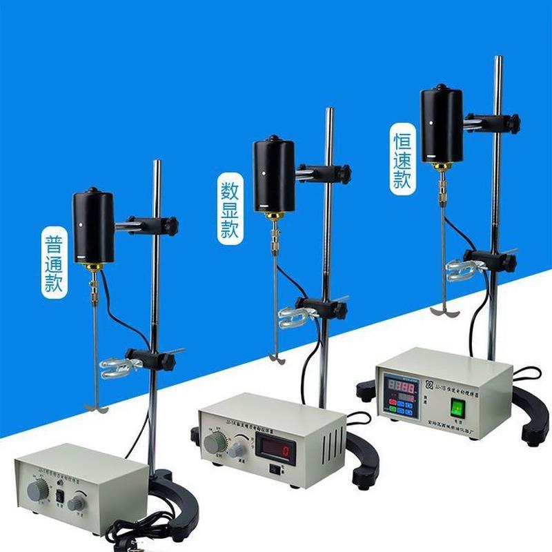 热销jj-1搅拌机增力电动搅拌器实验室用精密60w90w100w160w200w30