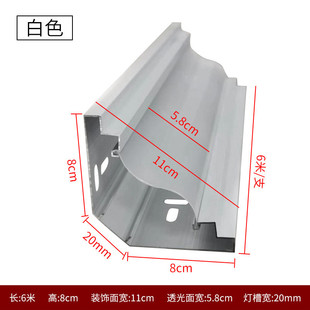 饰条pu线条免开槽线灯可阴角线石膏线边角线 led发光顶角线装