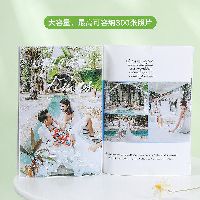情侣相册照片书可新款手工纪念恋爱情人节制作男女朋友周年生日定