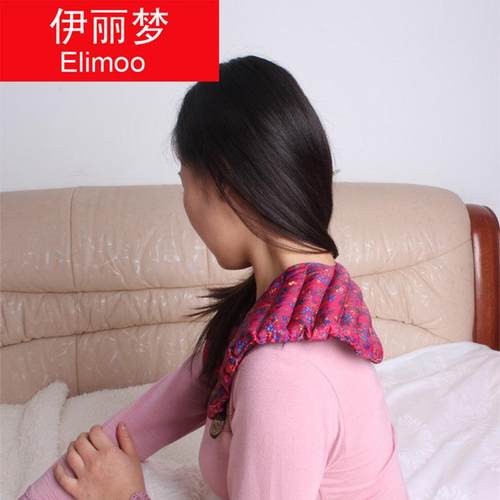 热销2019厂家热销u型颈枕填充加热或荞麦及薰衣草枕微波炉小麦u型