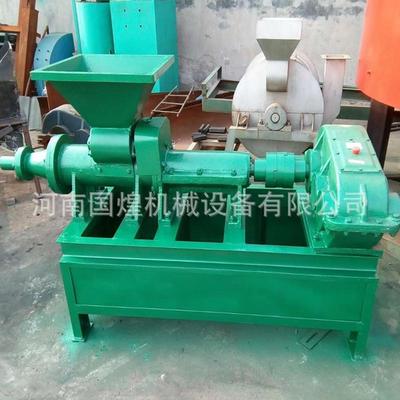 热销农村办厂创业项目高压空心煤棒挤出机自动煤粉碳粉制棒成型机