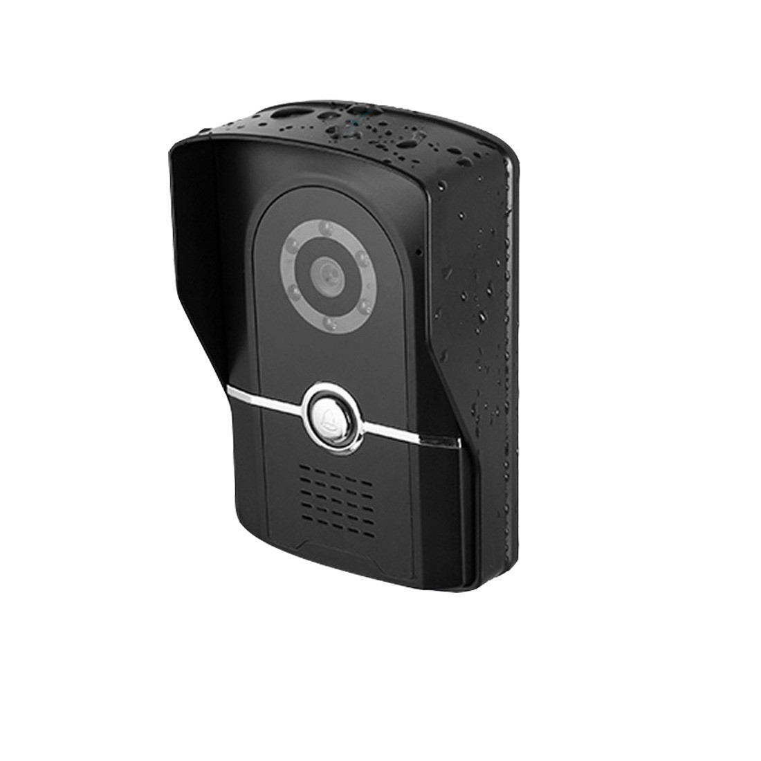 山一视达10寸可视门铃家用有线楼宇可视对讲夜视防水一对一批发