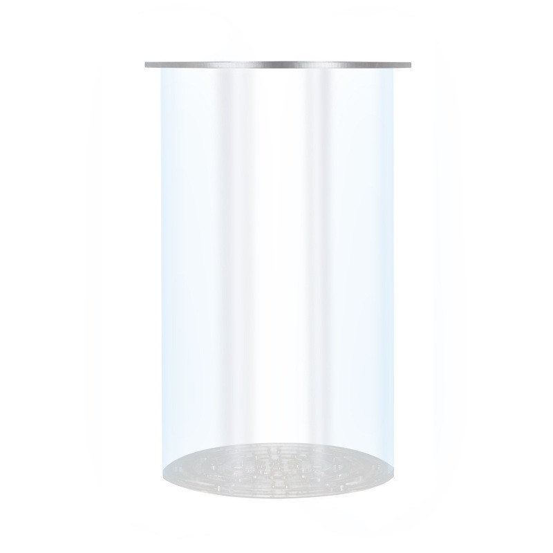 静风听海水族箱鱼缸透明槽亚克力过滤桶滤杯过滤过滤器过滤筒外置