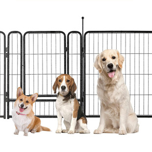 厂家批发室外狗狗围栏宠物围栏隔离栅栏小型犬中大型犬室内宠物笼