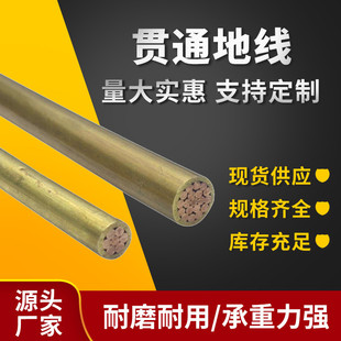 厂家供应贯通地线综合铜线高铁用地线铜合金贯通电缆接地线批发