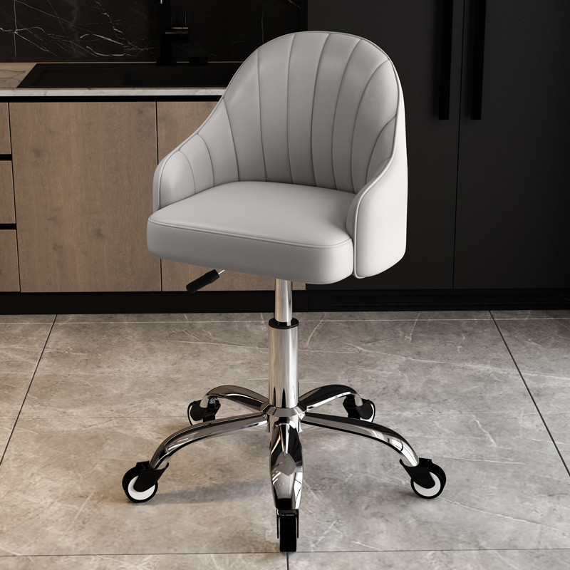 a*美甲椅家用椅子女生卧室化妆椅学习学生转椅办公升降书桌电脑椅