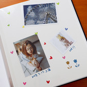 批发5寸6寸7寸复古风自粘式 覆膜相册本情侣diy文艺影集家庭相簿