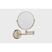 酒店浴室化妆镜卫生间伸缩发光镜双面放大镜折叠美容镜壁挂免打孔