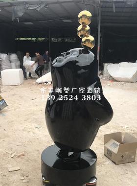 热销小人物艺术品装饰雕塑现代简约玄关酒店大堂工艺品摆件创意雕