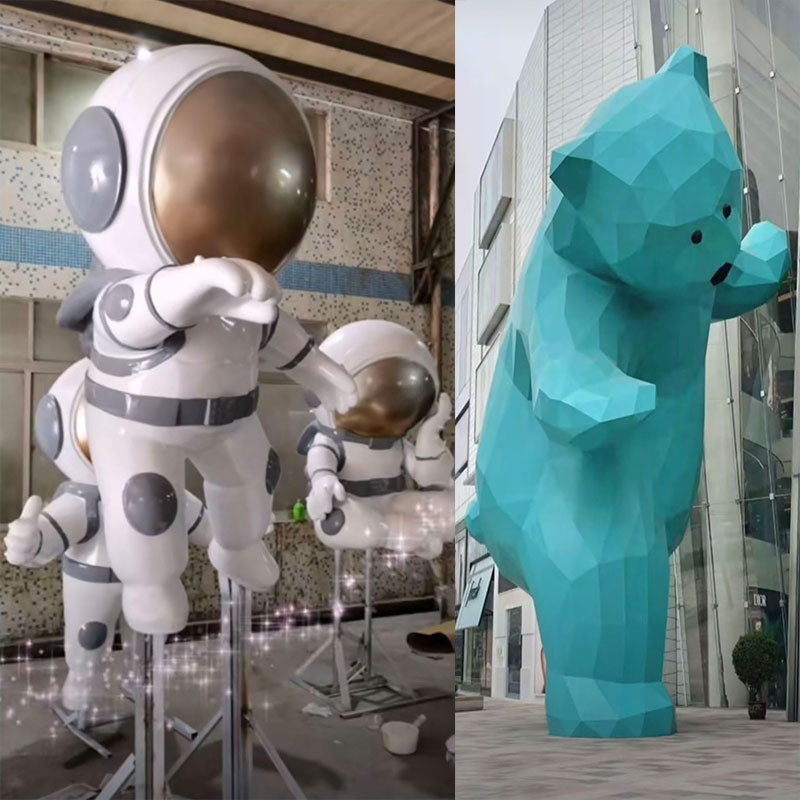 大型不锈钢雕塑厂家户外园林广场金属镜面造型艺术标志性景观摆件