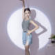 少儿拉丁舞练功服流苏套装 无袖 夏季 gtydance拉丁舞服女童2024新款
