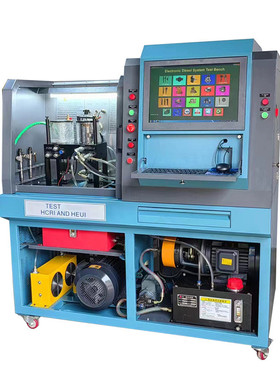 cri+heui共轨喷油器试验台轨触摸屏高压共智能喷油泵燃油泵试验台