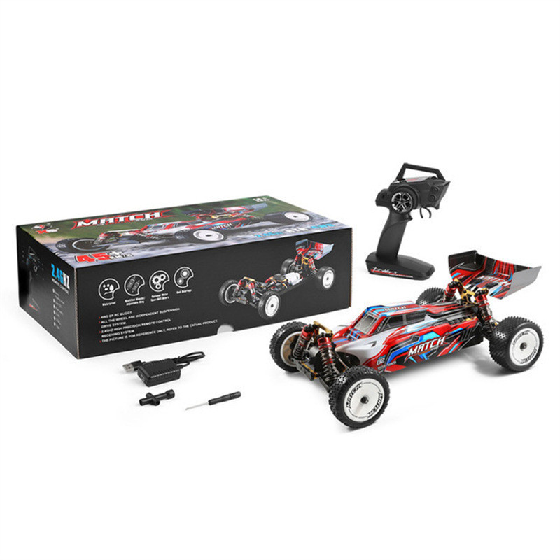 伟力 104001电动四驱竞速车1:10电商包越野高速模型RC玩具车