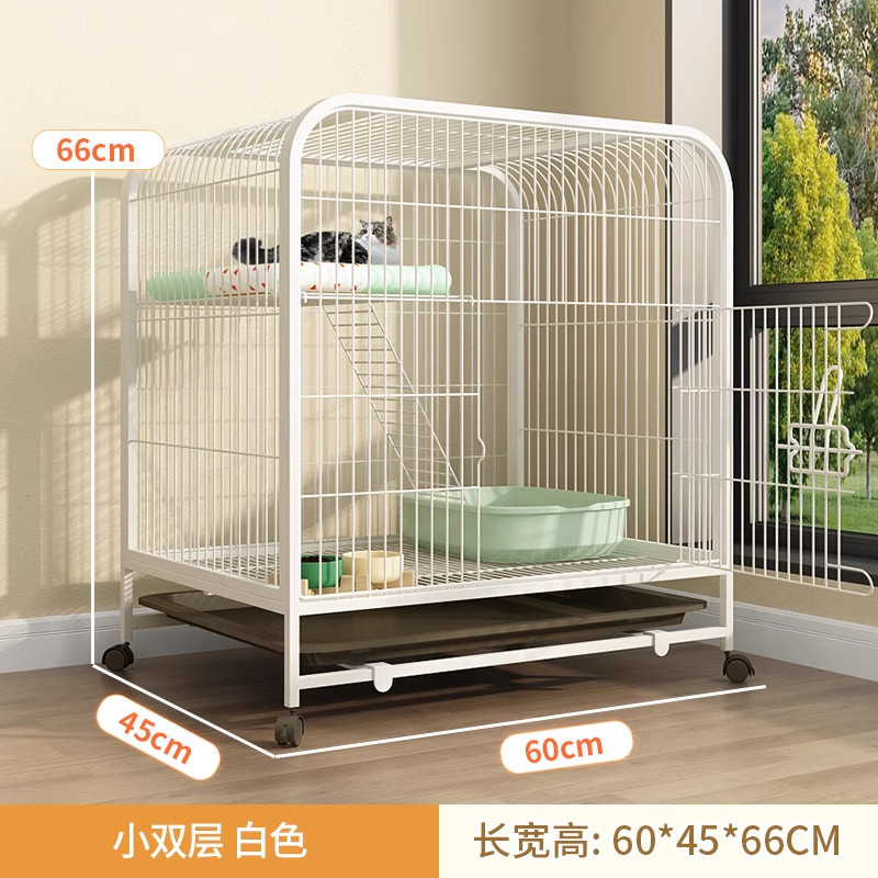 猫笼子家用室内猫咪别墅小户型不占地猫窝厕所防猫溅外厕一体雷新