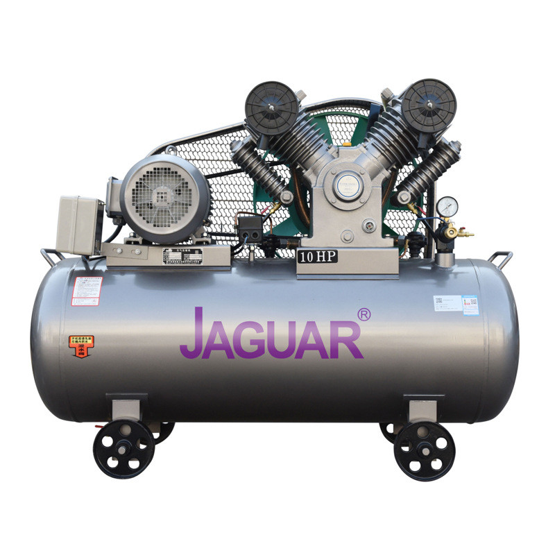 捷豹活塞式空压机7.5kw工业级补胎高压静音耐用抗磨损空气压缩机