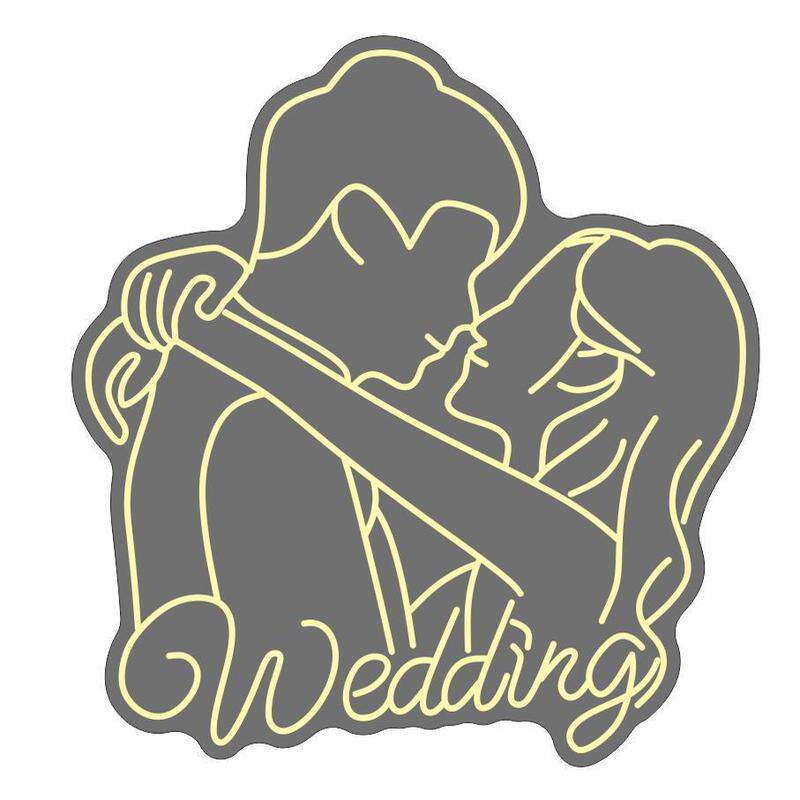 创娇创意婚礼活动浪漫求婚霓虹灯造型夜场派对英文字母灯