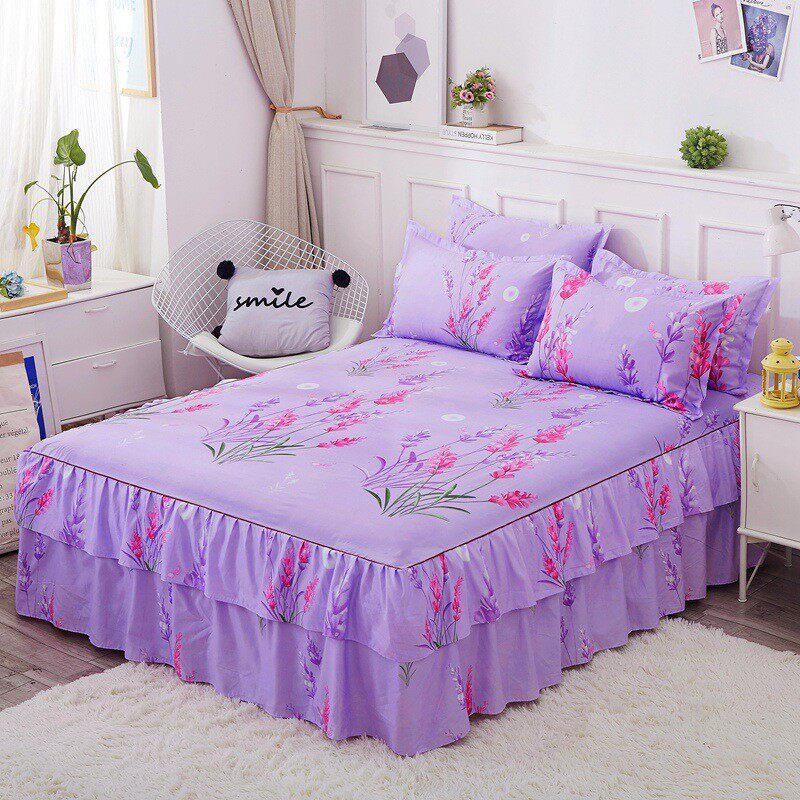 v2ws床罩2022全棉席梦思批发单件床裙四件套床套1.51.82.0m米