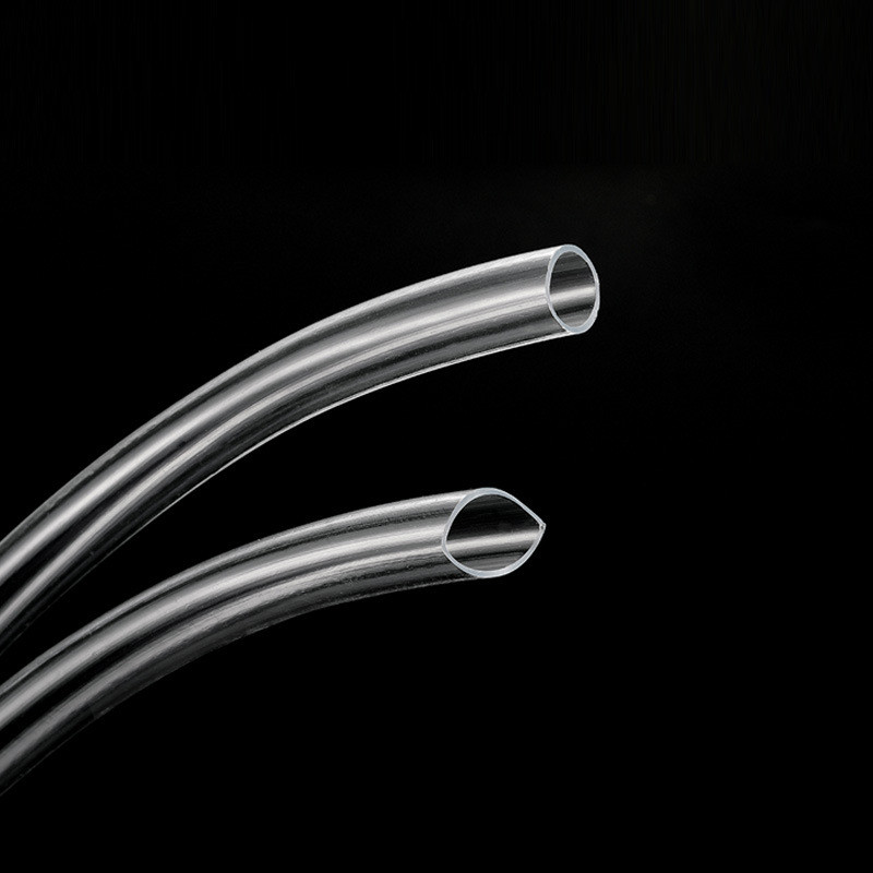 厂家银豪牌pvc软管家用管单层管耐寒白色透明软管水平导水管