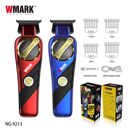 WMARK新品 NG-9213磁悬浮电机雕刻剪 充电式理发器 理发剪 DLC刀
