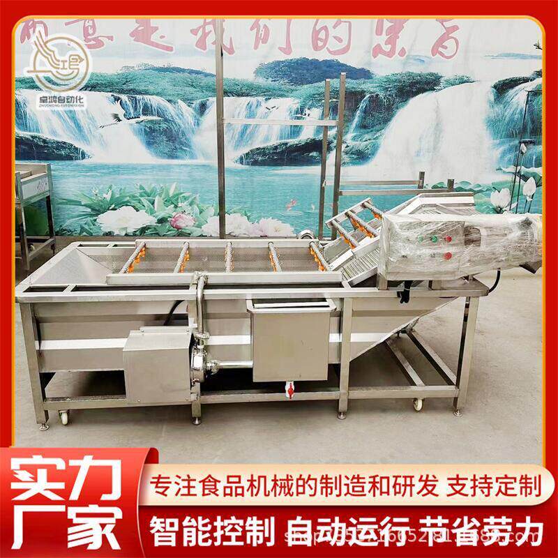 连续式沙棘果清洗机多功能大型秋葵清洗设备商用韭菜花气泡清洗机,清洗/食品/商业设备,果蔬加工设备,淘宝优惠券,粉丝福利购,淘宝优惠卷
