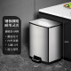 bg54客厅不锈钢垃圾桶家用厨房高颜值带盖办公室脚踏卫生间厕