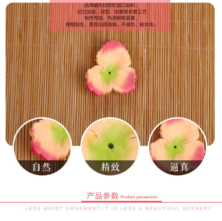 товар из китая 仿真花花环材厂家批发三仿真玫瑰花瓣仿真diy手工耳绣球花瓣装饰