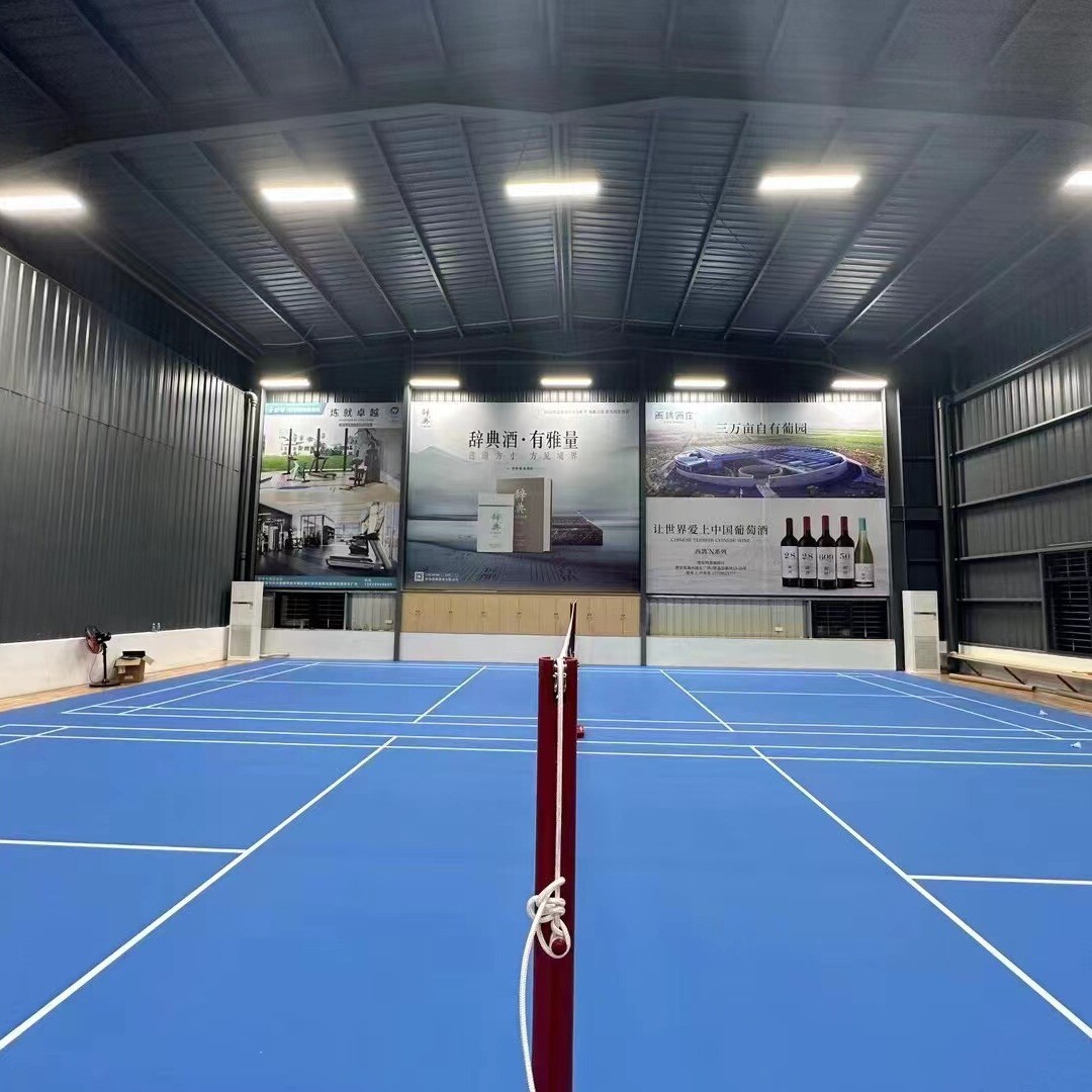 工厂定制pvc运动舞蹈可移动羽毛球场篮球场地板健身瑜伽弹性地胶