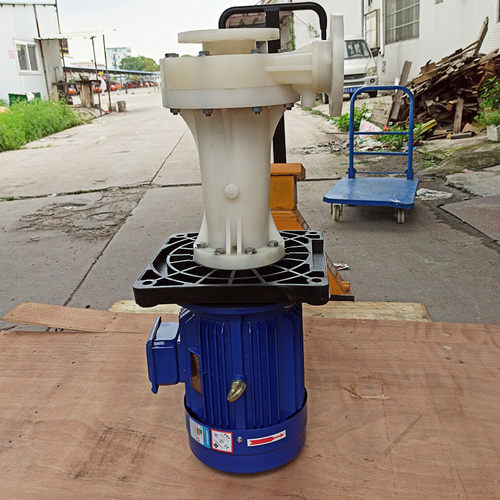 热销槽处理立式泵pvdf废气外化工泵电动空转液下泵耐酸耐碱污水泵